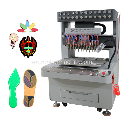 máquina de insignia de PVC